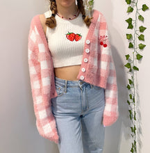 Load image into Gallery viewer, Cherry Cardigan - Pastel Pink
