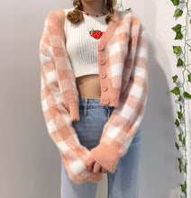 Load image into Gallery viewer, Cherry Cardigan - Peach
