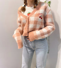 Load image into Gallery viewer, Cherry Cardigan - Peach
