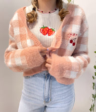 Load image into Gallery viewer, Cherry Cardigan - Peach
