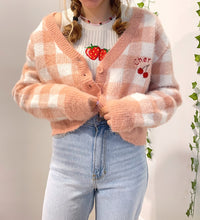 Load image into Gallery viewer, Cherry Cardigan - Peach
