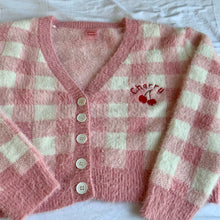 Load image into Gallery viewer, Cherry Cardigan - Pastel Pink
